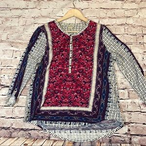 Lucky Boho style top